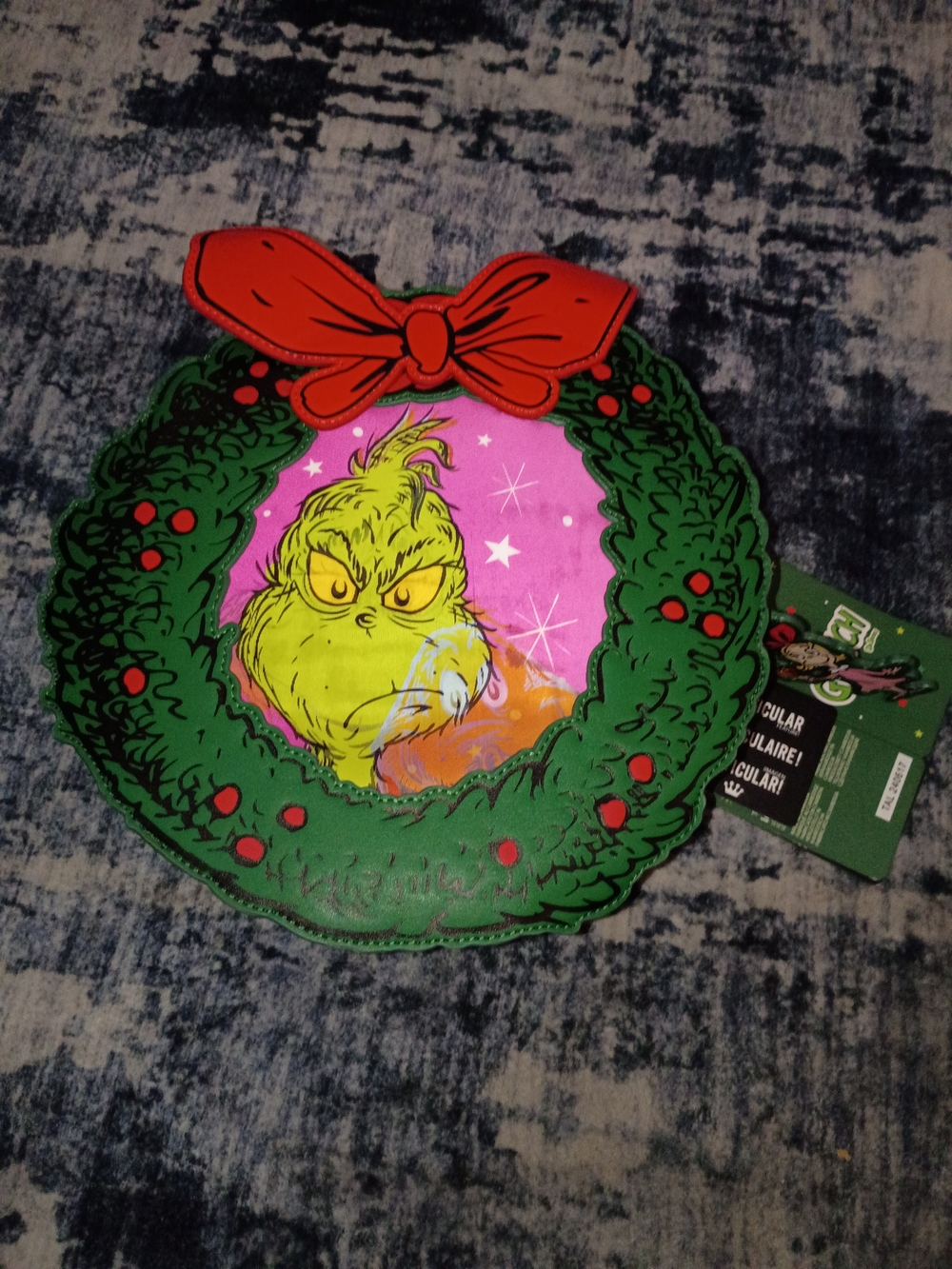 Grinch Holiday Wreath Loungefly